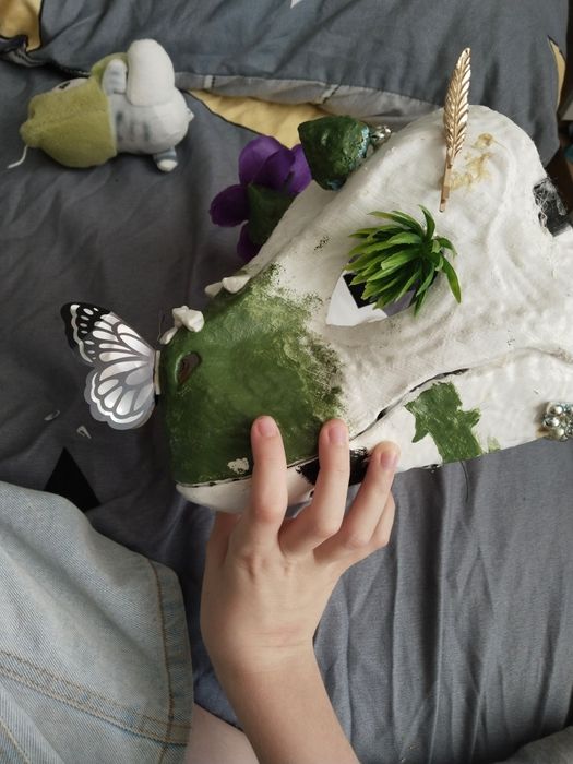 Маска раптора фурри