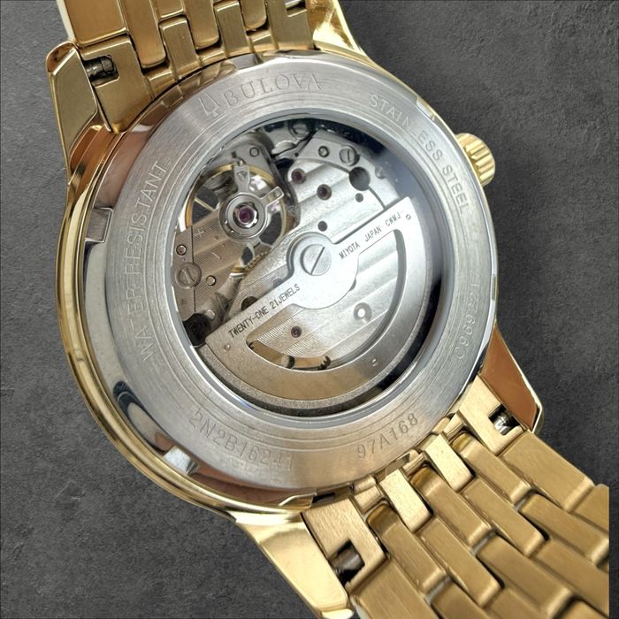 Bulova Automatic Open Heart мъжки часовник