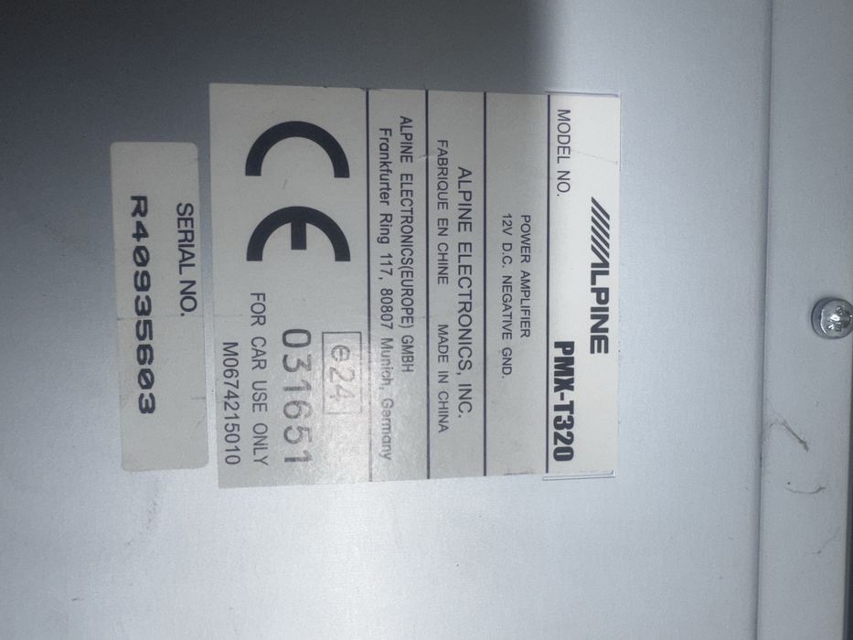 Amplificatoare audio auto