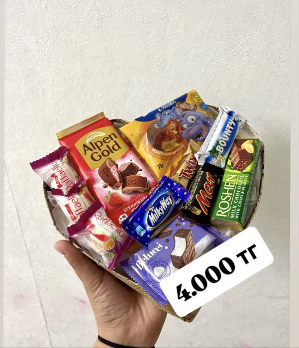 Шоколад боксы цены разные