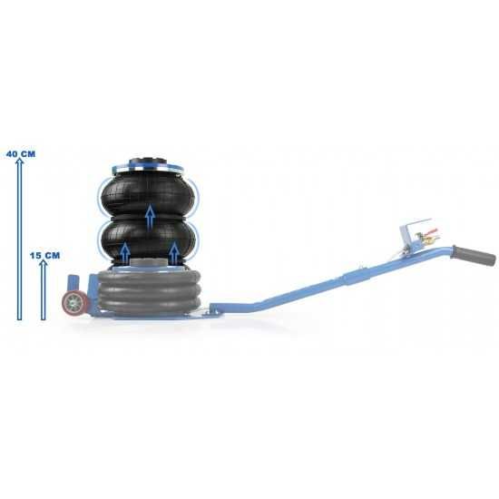 Пневматичен крик балон 3,5т 3 въздушни възглавници 150 - 400мм RIPPER