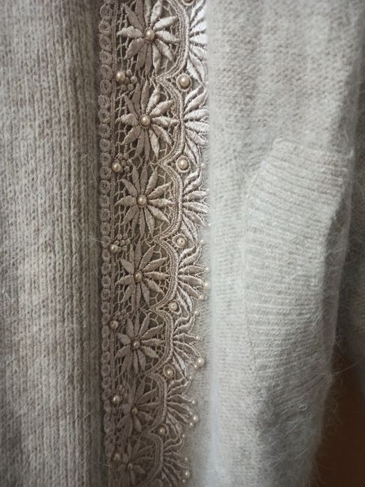 Красивая новая кофта ангорка.Корея. р 52-54