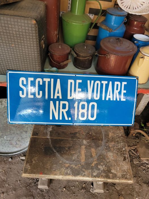 Tablă emailata starea din poze