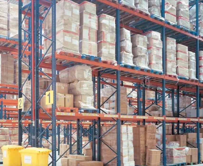 Rafturi Metalice Pentru Paleti - MECALUX Spania - Seccond Hand