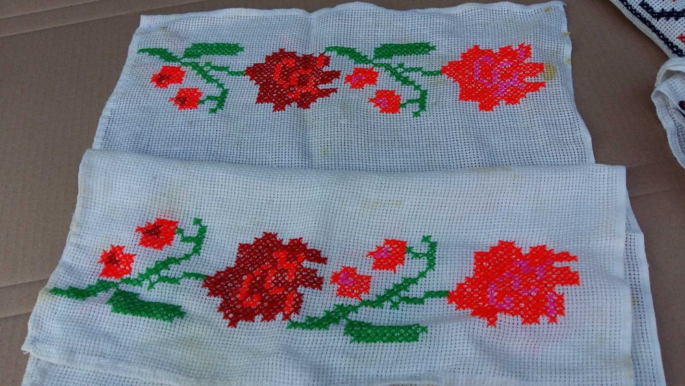 Prosoape si cearceaf tesute si lucrate manual sunt deosebite