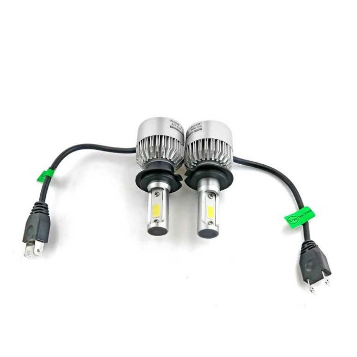 Set Becuri Led S2 H1/H3/H4/H7/H11 Becuri LED faza Scurta Lunga