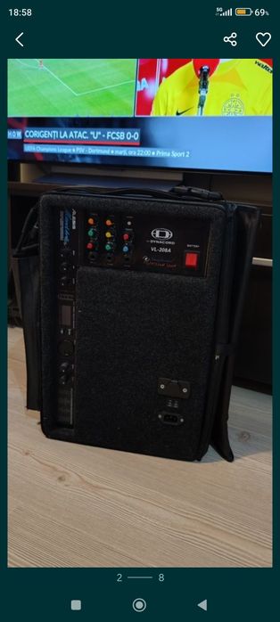 Boxa portabilă Dynacord VL-208A  300w RMS