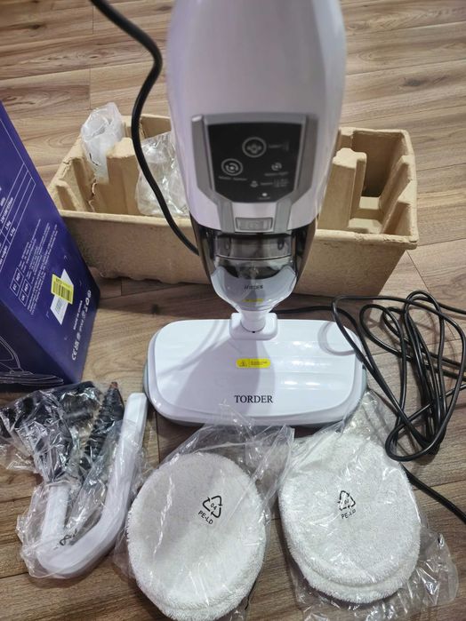 Mop cu Aburi Multifunctional TORDER, 550ml, Accesorii - Ca Nou