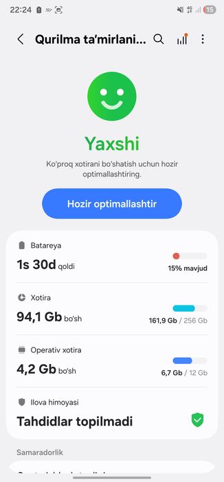 Samsung s22 ultra 12/256