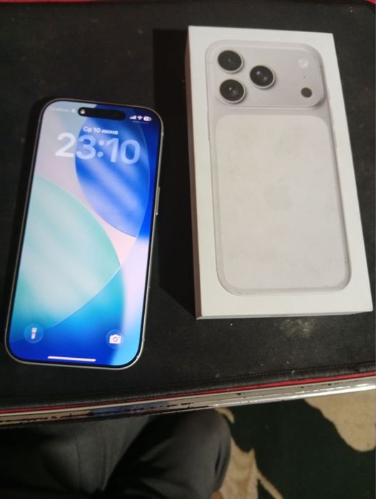 Iphone 17 pro silver 256gb