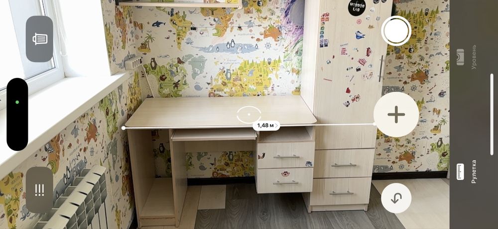 Детский шкаф с рабочим местом