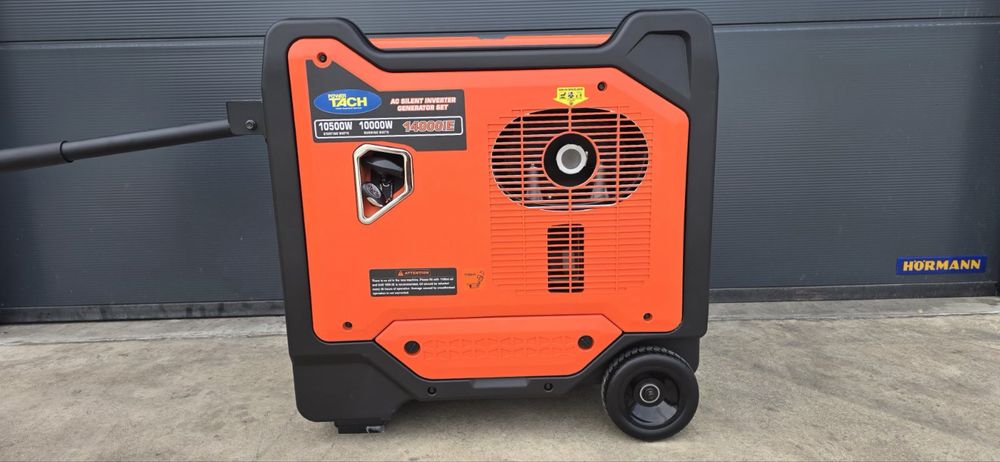 Комбиниран обезшумен инверторен генератор TACH 10500i LPG, 10 kW, бензин/газ, дистанционно, 230/400 V, 485 cc