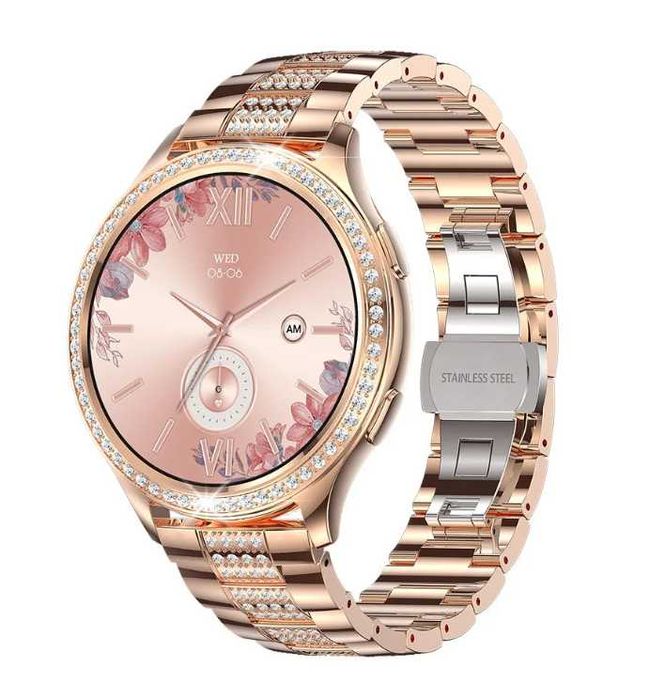 Смарт часовник NUBI AK53, Bluetooth разговор, Пулс, Калории, Крачкомер