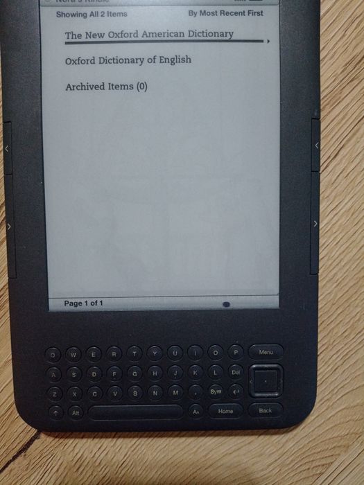 Kindle generația 3 cu wi-fi