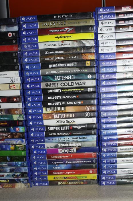 Игры PS5 PS4 Диски лицензионные