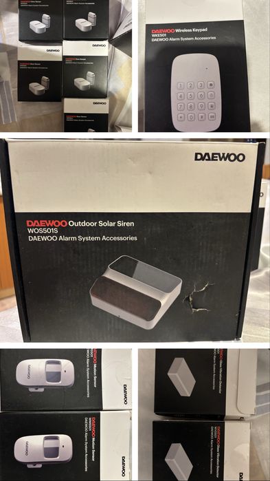 Sistem Alarma casa Wireless  Wifi/GSM Daewoo NOU