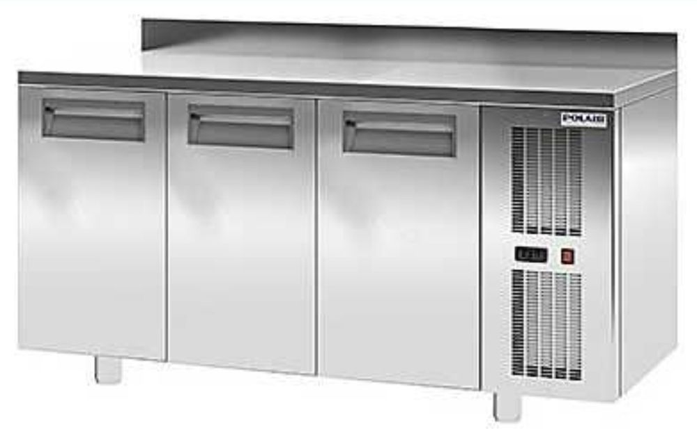 Стол холодильный POLAIR TM3GN-GC с бортом Стол холодильный POLAIR TM2G