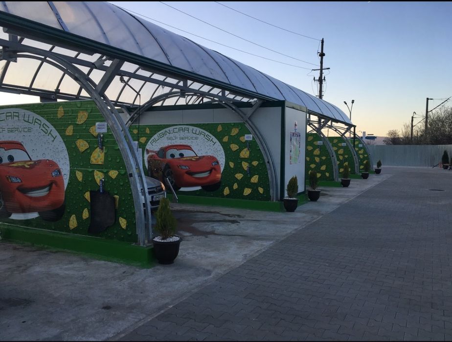 Spalatorie self wash-spalatorii auto self service-structura metalica