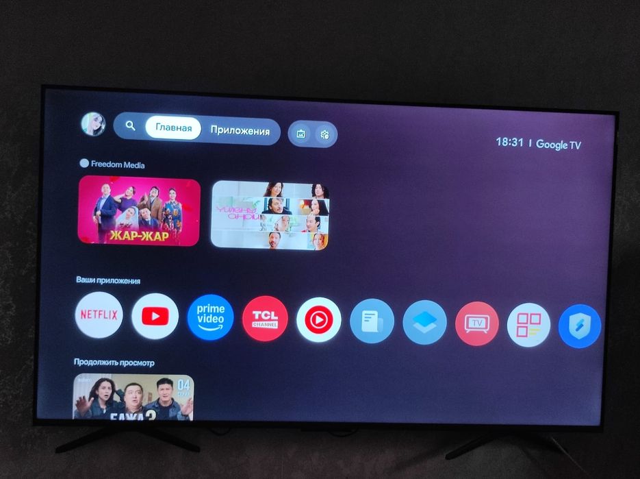 Смарт ТВ TCL 55C655 140 см