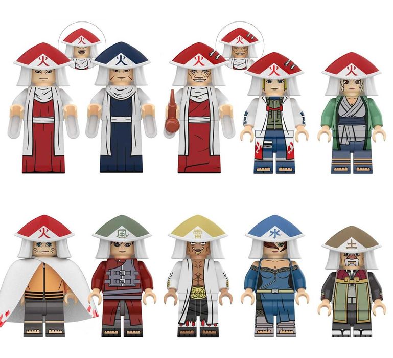 Set 10 Minifigurine noi tip Lego Naruto pack15