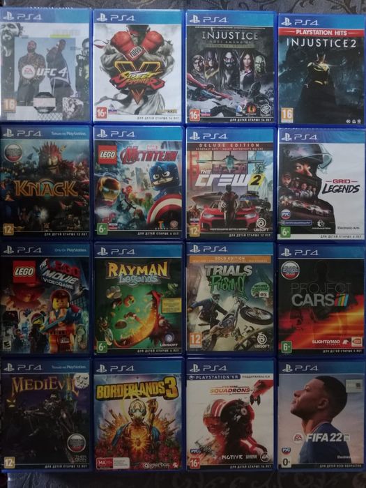 Продам игровые диски для ps 5 ps4 Xbox
