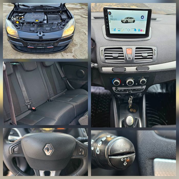 Renaul Megane 3  NR VALABILE [Navigatie, Car Play] FUL BLAK