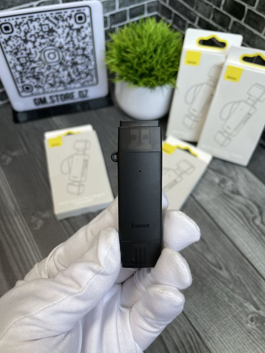 Универсальный кард-ридер Baseus Lite SD/TF USB Type A/USB Type C