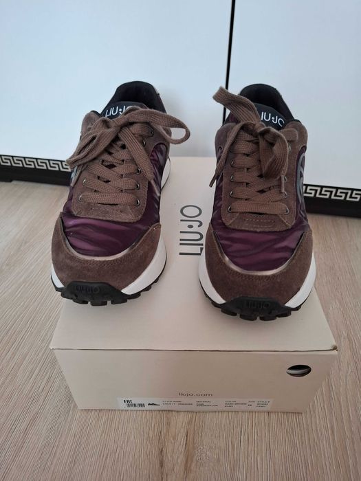 Маратонки в кафяво Lio jo