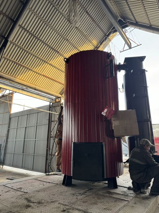 Паровой котел на угле автомат