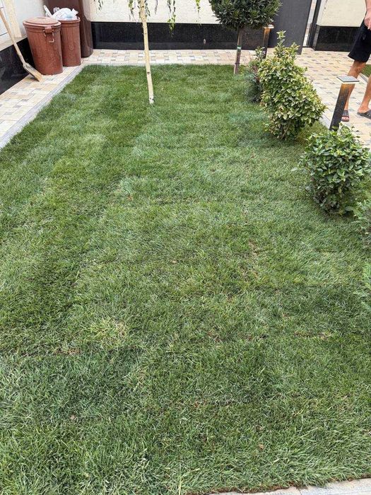 Автополив полив фонтан монтаж установка газон таййор