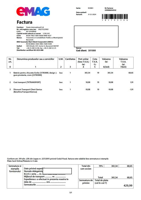 Baterie pentru chiuveta Grohe 23783000, design J, gura pivotanta, crom