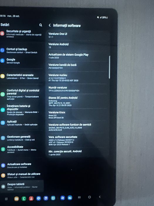 Tableta Samsung Galaxi Tab S6 lite