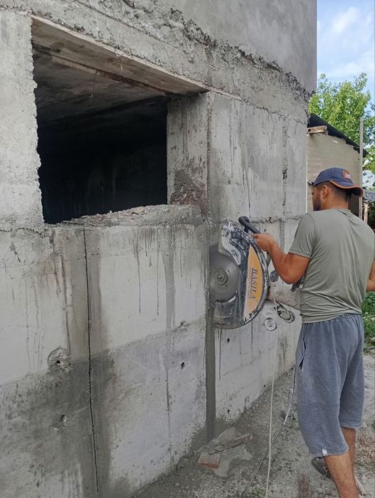 Almazne rezk beton kesish va kesish алмазне резка и бур