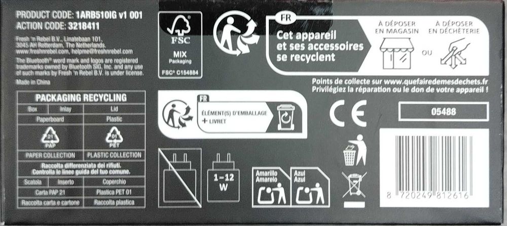 Boxa Wireless Fresh n Rebel - Enceinte Sans Fil [#11779#]
