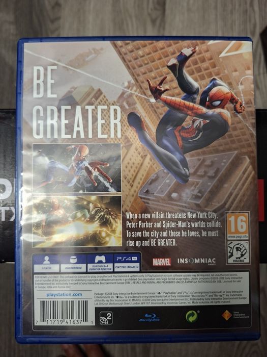 Marvel Spiderman PS4