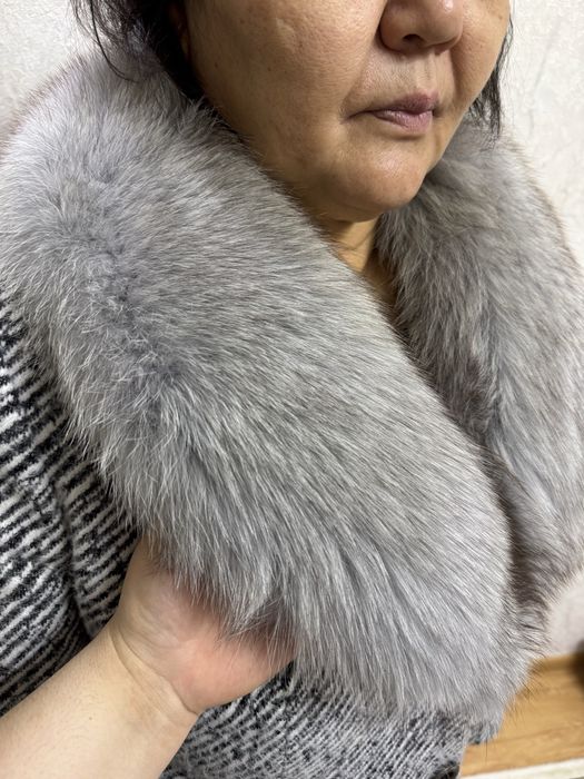 Пальто с мехом большой размер