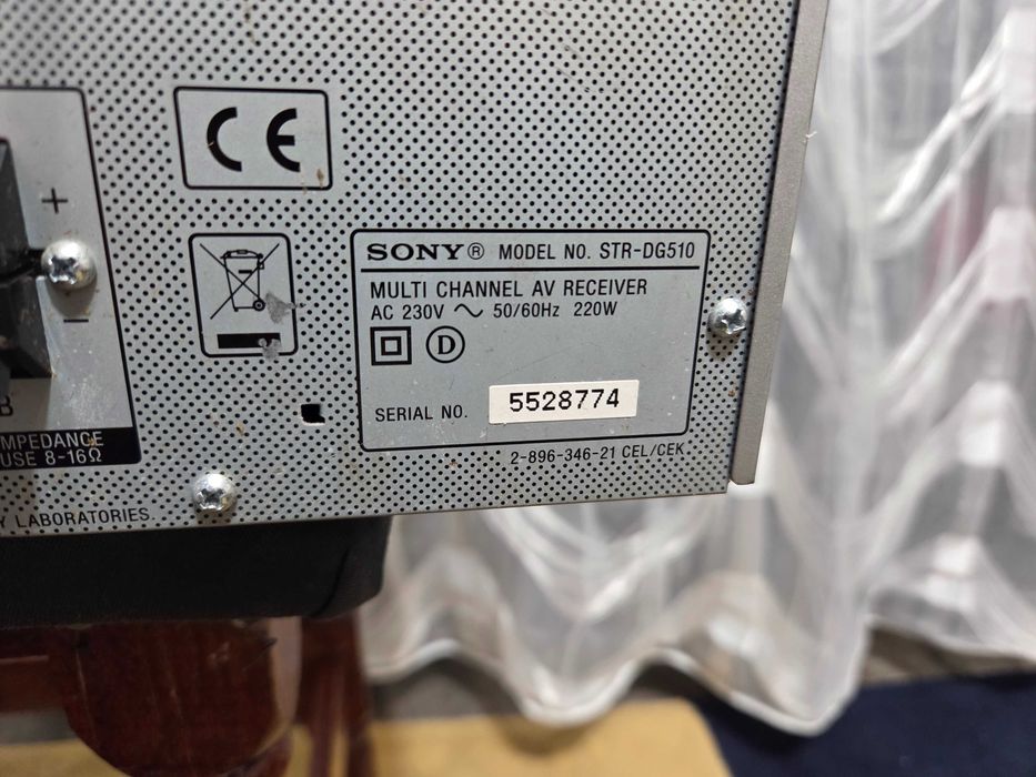 Amplificator Audio Sony STR-DG510 Statie Audio Amplituner Audio