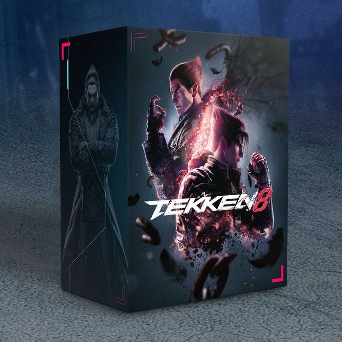 Нова Tekken 8 Premium Collector's Edition  за PS5, Led фигура на Jin