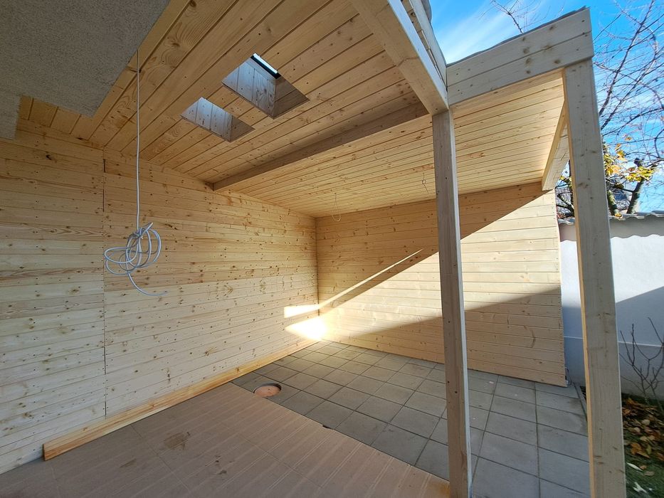 Terasa , foisor , pergola , magazie , carport , casuta de gradina