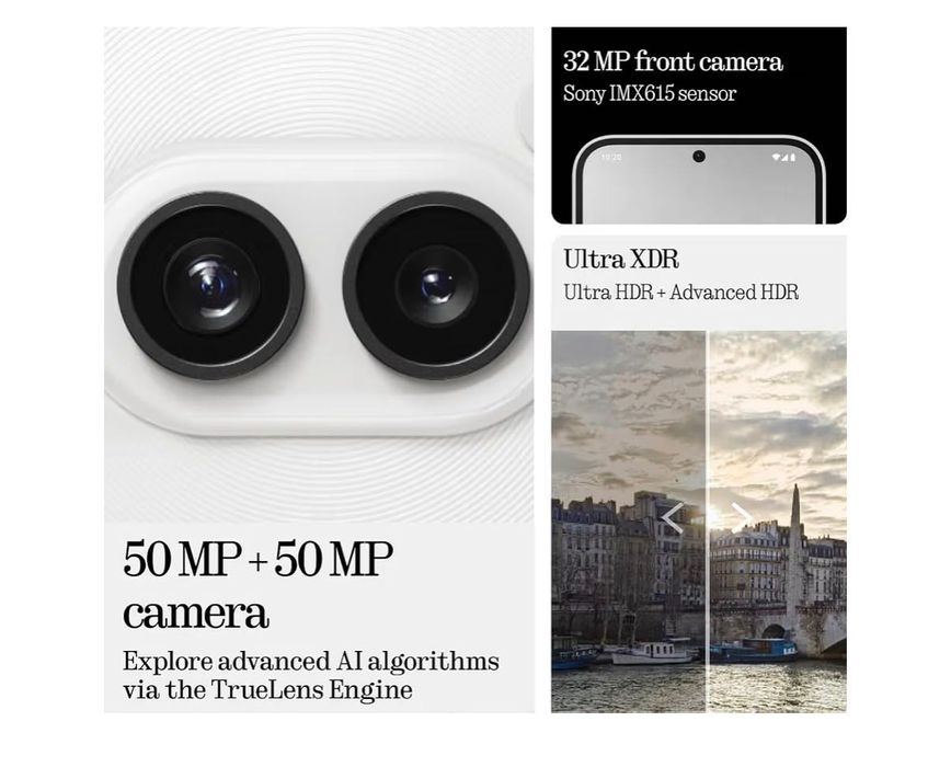 Смартфон Nothing Phone (2a), 256GB, 5G, White