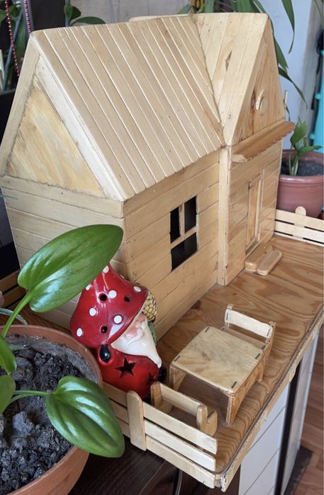 Деревяный домик