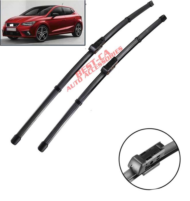 Set Stergatoare Parbriz 65+40 cm. pentru Seat Ibiza 5 KJ1 2017-