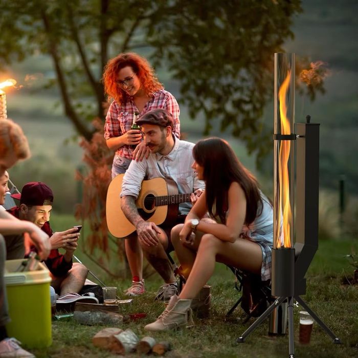 Био камин уличный