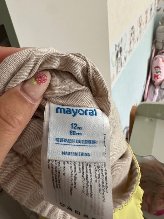 Яке с две лица Mayoral 80 см