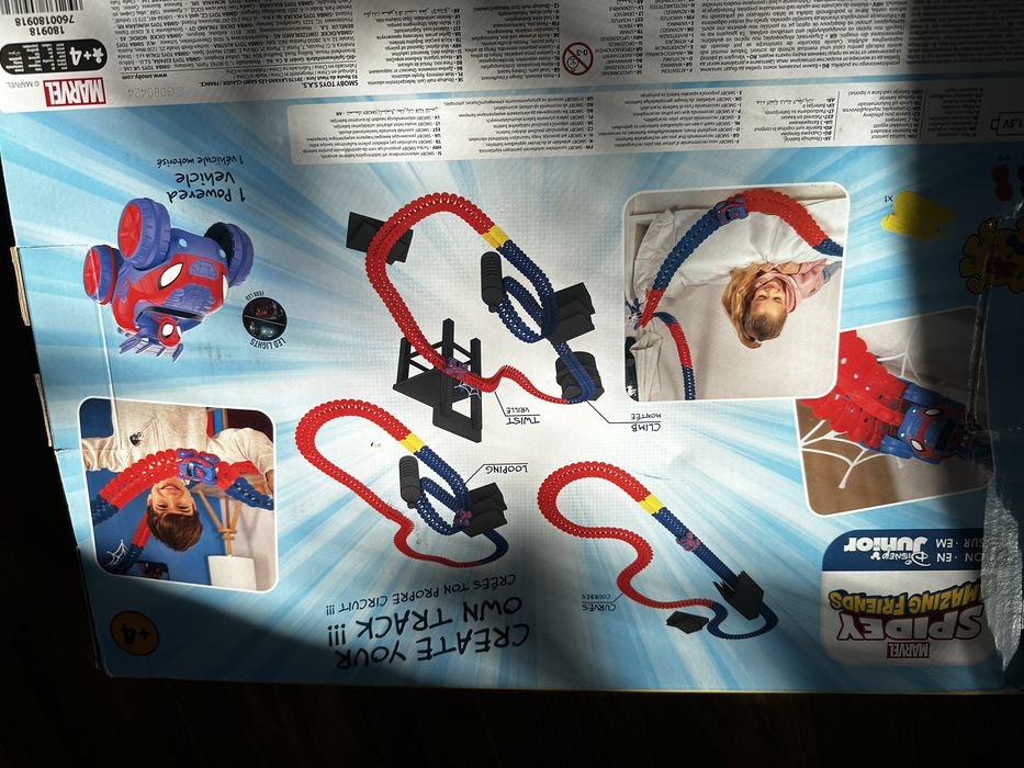 Traseu 4,4 m cu Spiderman impecabil