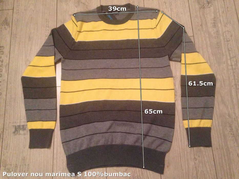 Pulovere barbatesti din bumbac, marimea S, noi