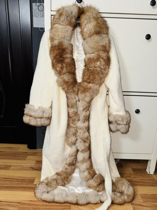 Haina de blana naturala-Luxury Alcantara