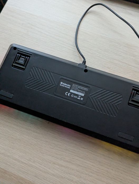 Клавиатура defender black raven