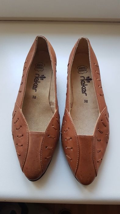 Женские кожаные туфельки. Раз 36-37. Произ.ИТАЛИЯ. Новые.