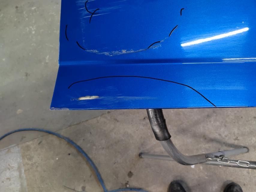 Врата предна дясна за шкода скала